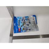 Set de Constructie Avion de Politie 6in1, Vivimall, 24x17cm, Multiple Variante de Asamblare, 137 de Piese, Multicolor - vivimall.ro