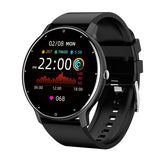 Ceas smartwatch si bratara fitness Flippy ZL02D, oxigen, ritm cardiac, pedometru, notificari, IP67, Compatibil cu Android/iOS, vibratii, multi sport, Negru - vivimall.ro