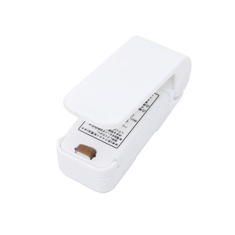 Mini Aparat De Sigilat Pungi Cu Baterii, Etansare Prin Caldura, Spate Magnetic, Portabil, 9.7X3 Cm - vivimall.ro