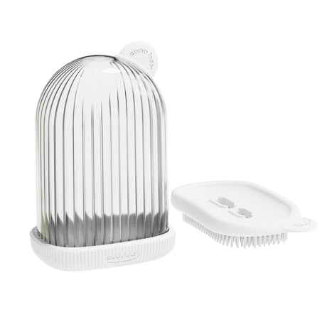 Sapuniera De Calatorie, Suport Pentru Sapun Cu Scurgere A Apei, Recipient Cu Capac Depozitare, Savoniera Pentru Baie, 12.6X6.1X8.4Cm - vivimall.ro