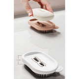 Sapuniera de Calatorie, Vivimall, Suport pentru Sapun cu Scurgere a Apei, Recipient cu Capac Depozitare, Savoniera pentru Baie, 12.6x6.1x8.4cm, Roz - vivimall.ro