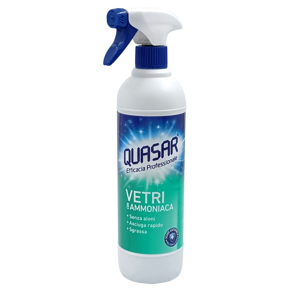 Solutie, Quasar, Spray 580 ml Geam Amoniac