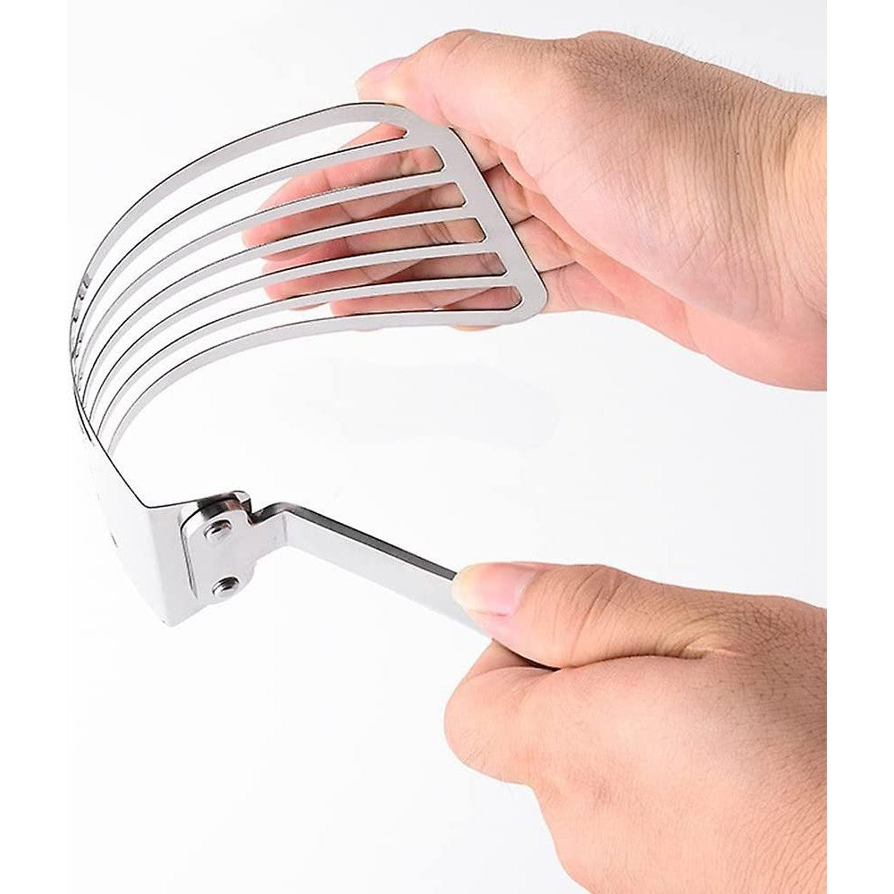 Spatula Flexibila Fish Turner, Din Otel, Durabila, Cu Margini Subtiri Pentru Taiere, Pentru Carne, Oua, Peste, Multifunctionala, Argintiu - vivimall.ro