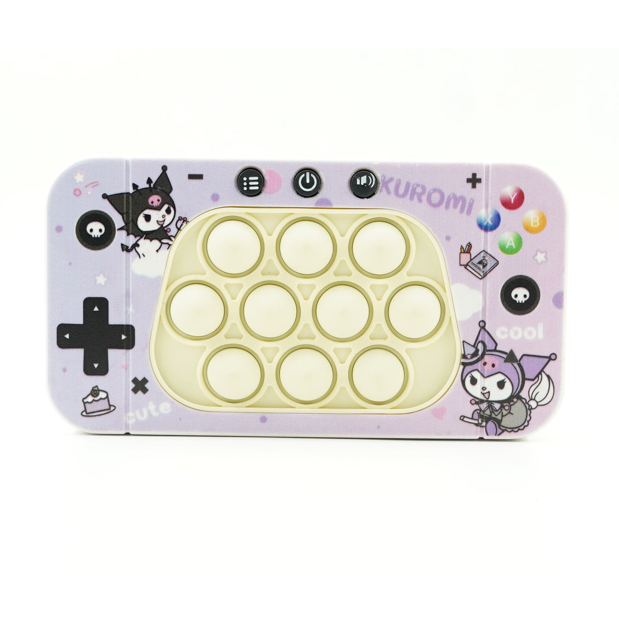 Jucarie Interactiva Tip Consola Pentru Copii Speed Push Whack-A-Mole, Joc De Viteza Pop It, Material Abs/Silicon, Cu Nivele, Sunete Si Lumini - vivimall.ro