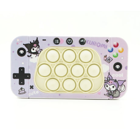 Jucarie Interactiva Tip Consola Pentru Copii Speed Push Whack-A-Mole, Joc De Viteza Pop It, Material Abs/Silicon, Cu Nivele, Sunete Si Lumini - vivimall.ro