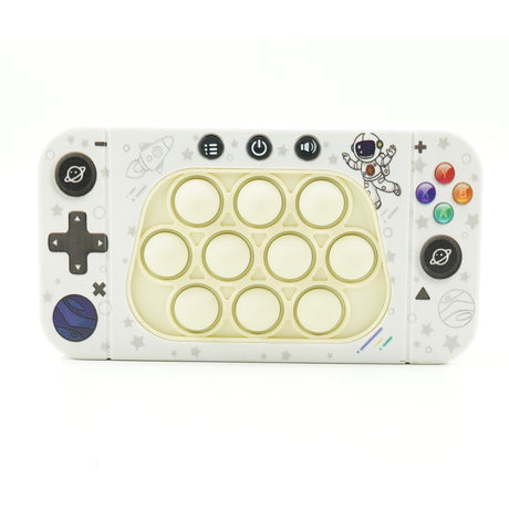 Jucarie Interactiva Tip Consola Pentru Copii Speed Push Whack-A-Mole, Joc De Viteza Pop It, Material Abs/Silicon, Cu Nivele, Sunete Si Lumini - vivimall.ro