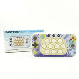 Jucarie Interactiva Tip Consola Pentru Copii Speed Push Whack-A-Mole, Joc De Viteza Pop It, Material Abs/Silicon, Cu Nivele, Sunete Si Lumini - vivimall.ro