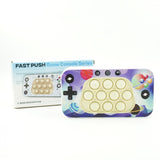 Jucarie Interactiva Tip Consola Pentru Copii Speed Push Whack-A-Mole, Joc De Viteza Pop It, Material Abs/Silicon, Cu Nivele, Sunete Si Lumini - vivimall.ro