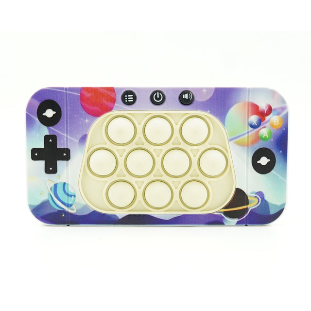 Jucarie Interactiva Tip Consola Pentru Copii Speed Push Whack-A-Mole, Joc De Viteza Pop It, Material Abs/Silicon, Cu Nivele, Sunete Si Lumini - vivimall.ro