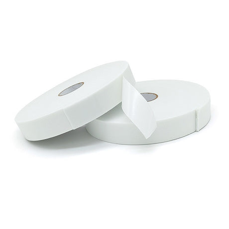 Banda Dubla Adeziva, Vivimall, Vascozitate Ridicata, din Spuma, 3 mm Grosime, 2 cm Latime, 10 m Lunigme, Alb - vivimall.ro