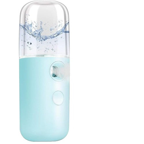Spray De Hidratare Facialäƒ Cu Tehnologie Nano, Hidratare, Igienizare, Abur Rece, Ãžncäƒrcare Usb, Capacitate 30 Ml, 10Cm - vivimall.ro