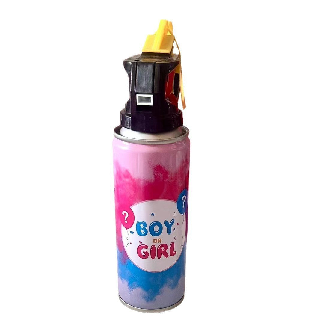 Spray Gender Reveal, 260 Ml, Din Amidon De Porumb, Dezvaluire Gen Bebelusi