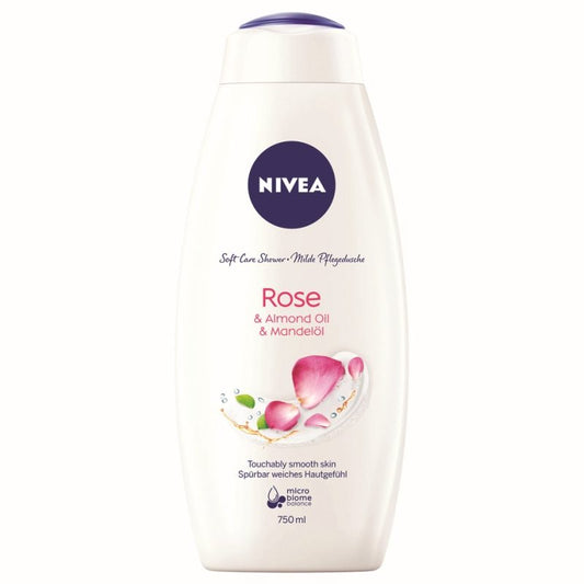 Spumant, Nivea,/Gel Dus 750 ml Care Roses