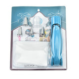 Set Accesorii Decorare Prajituri Si Torturi, 5 Capete Pentru Modele, 21.7X18.8 Cm, Ustensila Manuala Pentru Ornare, Albastru - vivimall.ro