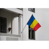 Steag Tricolor Romania, Cu Bat Pentru Fixare Pe Perete - vivimall.ro