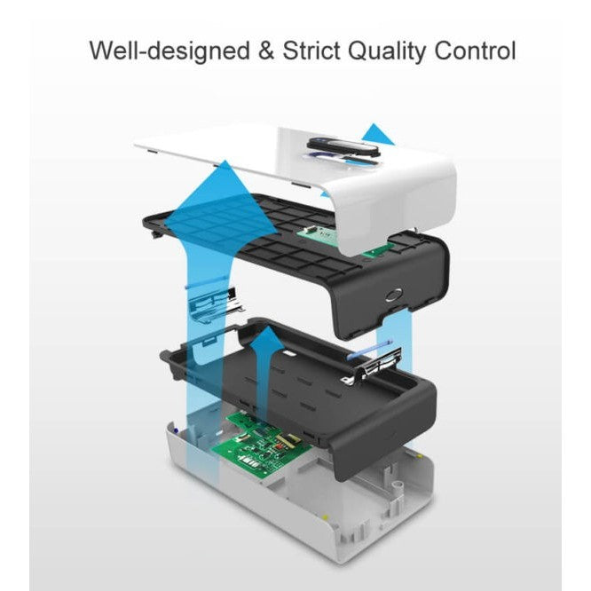 Sterilizator UV Alb pentru telefoane, cu functie difuzor aromatherapy si incarcare USB - vivimall.ro