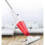 Aspirator de mână detașat din setul 2în1, accesoriu compact roșu, vedere laterală