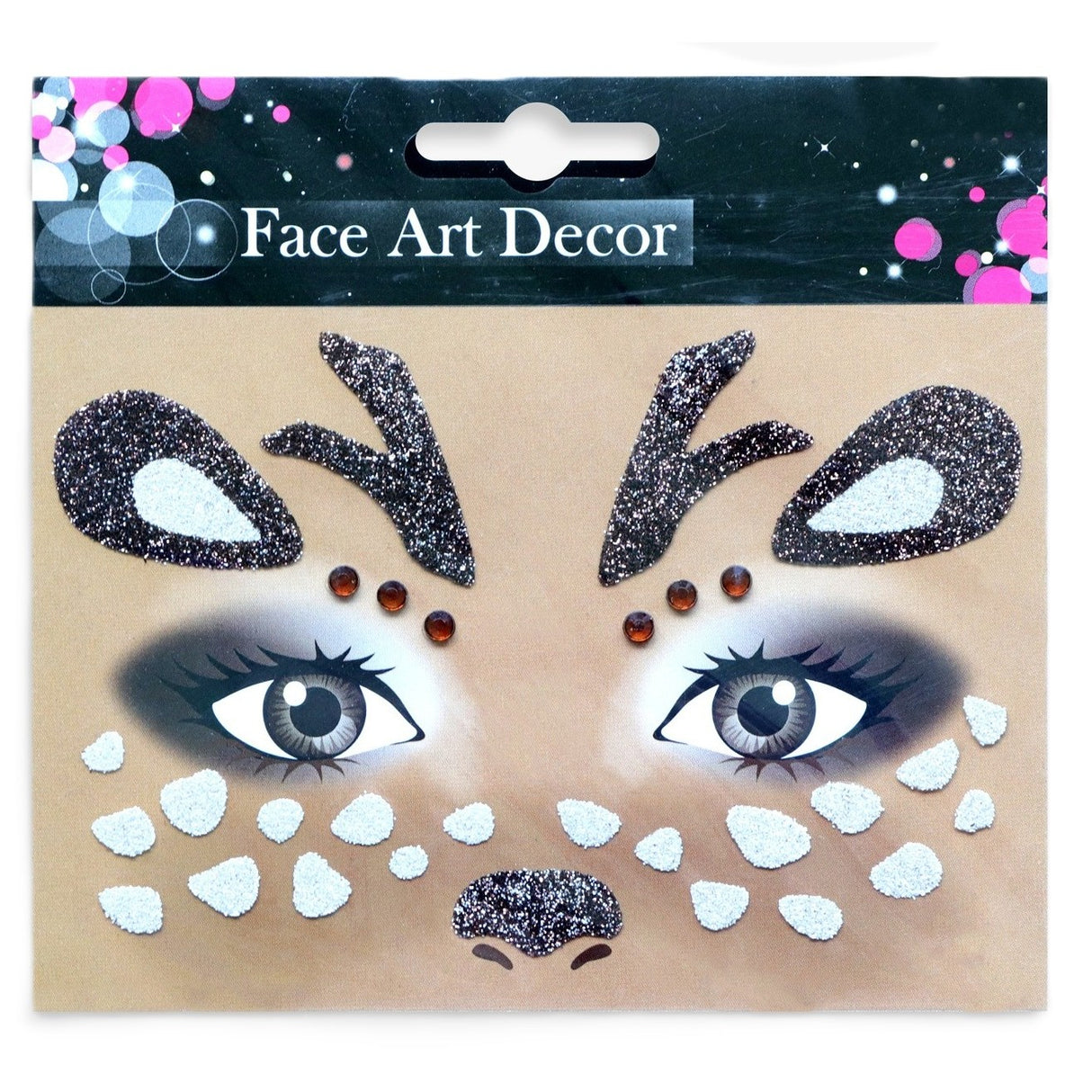 Sticker Temporar Pentru Fata, Pentru Machiaj, Face Art, Halloween, Teatru - vivimall.ro
