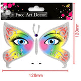Sticker Temporar Pentru Fata, Pentru Machiaj, Face Art, Halloween, Teatru - vivimall.ro