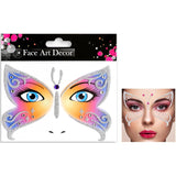 Sticker Temporar Pentru Fata, Pentru Machiaj, Face Art, Halloween, Teatru - vivimall.ro