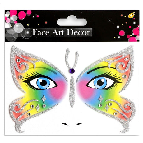 Sticker Temporar Pentru Fata, Pentru Machiaj, Face Art, Halloween, Teatru - vivimall.ro