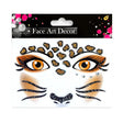 Sticker Temporar Pentru Fata, Pentru Machiaj, Face Art, Halloween, Teatru - vivimall.ro