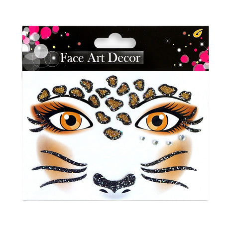 Sticker Temporar Pentru Fata, Pentru Machiaj, Face Art, Halloween, Teatru - vivimall.ro