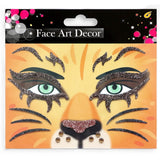 Sticker Temporar Pentru Fata, Pentru Machiaj, Face Art, Halloween, Teatru - vivimall.ro