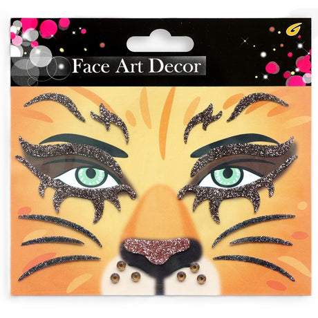 Sticker Temporar Pentru Fata, Pentru Machiaj, Face Art, Halloween, Teatru - vivimall.ro