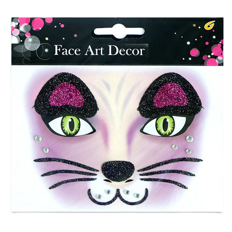 Sticker Temporar Pentru Fata, Pentru Machiaj, Face Art, Halloween, Teatru - vivimall.ro