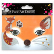 Sticker Temporar Pentru Fata, Pentru Machiaj, Face Art, Halloween, Teatru - vivimall.ro
