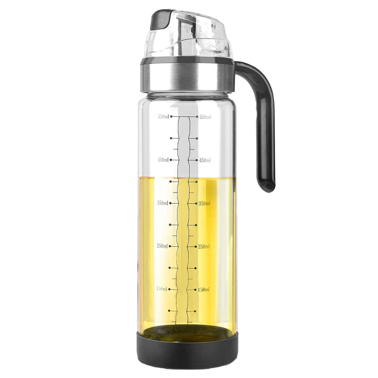 Sticla De Ulei Etansa Cu Deschidere Inchidere, Dispenser De Ulei De Bucatarie, Sos De Soia, Otet, 500 Ml - vivimall.ro