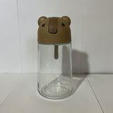 Recipient De Ulei, Model Ursulet, Sticla Pentru Lichide De Bucatarie, Inchidere Deschidere Automata, Volum 630 Ml