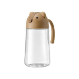 Recipient De Ulei, Model Ursulet, Sticla Pentru Lichide De Bucatarie, Inchidere Deschidere Automata, Volum 630 Ml