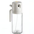 Dispenser Pentru Ulei, Prin Curgere Si Pulverizare, Deschidere Si Inchidere Automata A Rezervorul, 550Ml, 11.4X7.8X22.8Cm, Gri - vivimall.ro