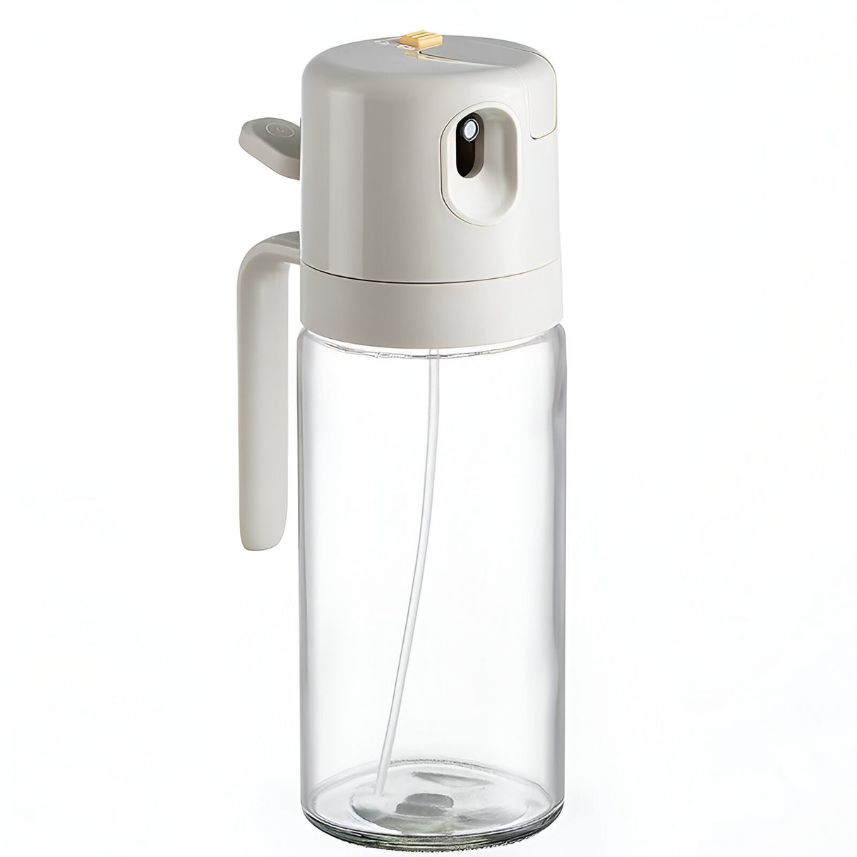 Dispenser Pentru Ulei, Prin Curgere Si Pulverizare, Deschidere Si Inchidere Automata A Rezervorul, 550Ml, 11.4X7.8X22.8Cm, Gri - vivimall.ro