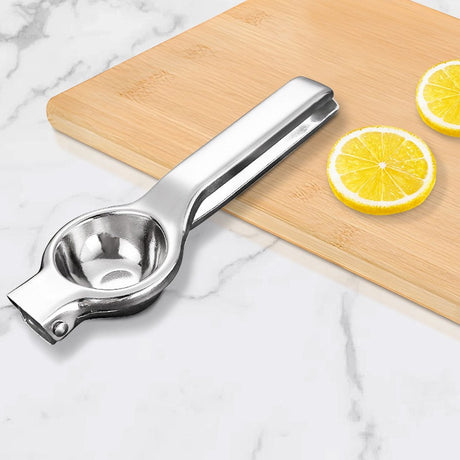Storcator De Citrice Manual, Storcator De Fructe Moi, Rezistent, Usor De Folosit Si Depozitat, Durabil, Calitativ, 20.5 X 7Cm, Inox, Argintiu - vivimall.ro