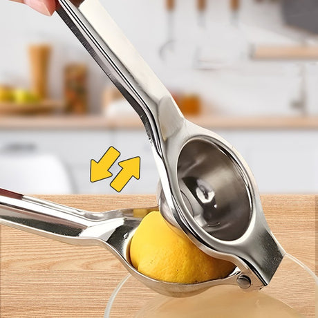 Storcator De Citrice Manual, Storcator De Fructe Moi, Rezistent, Usor De Folosit Si Depozitat, Durabil, Calitativ, 20.5 X 7Cm, Inox, Argintiu - vivimall.ro