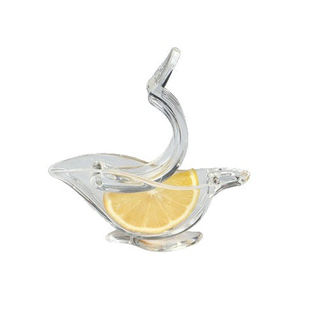 Storcator de Citrice Manual, Vivimall, Rezistente, Usor de Folosit si Depozitat, Durabil, Calitativ, 12x5cm, Model Pasare, Transparent - vivimall.ro