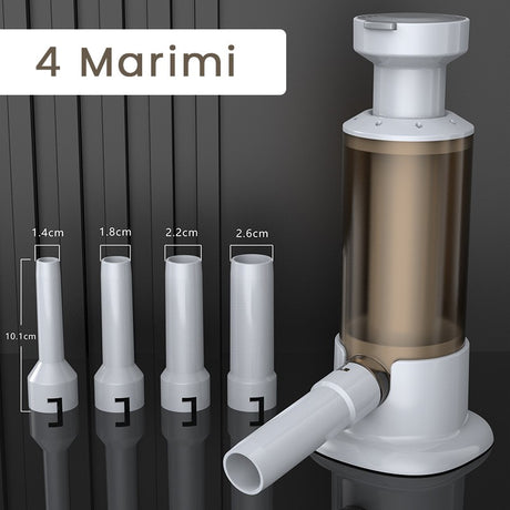Aparat De Umplut Carnati, Manual Rezistent, Usor De Folosit Si Depozitat, Durabil, Calitativ, 4 Tuburi/Marimi Incluse, 26.3 X 11 X 11 Cm - vivimall.ro