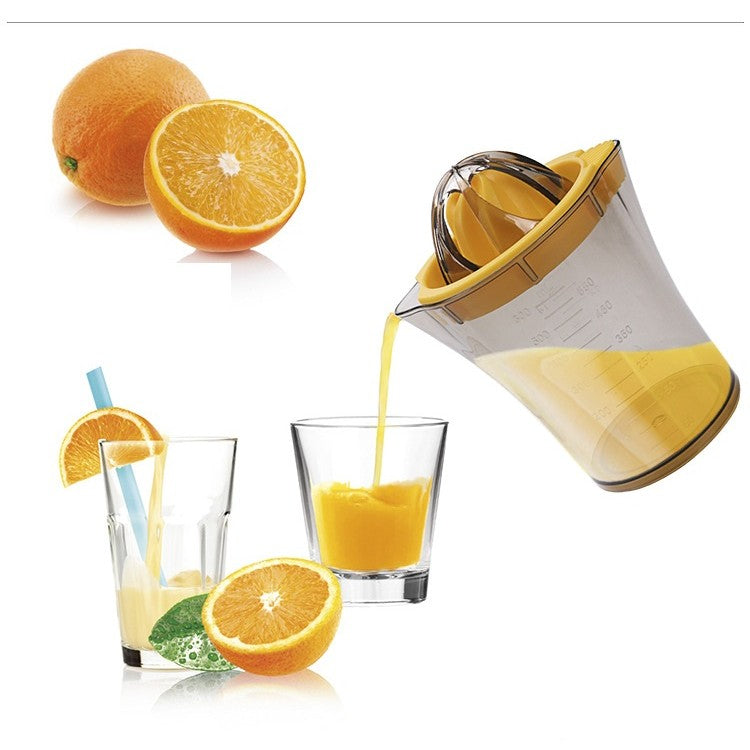 Storcator Manual Citricie Cu Recipient De 600 Ml, 15X8.5X13.5 Cm, Material Abs, Transparent - vivimall.ro
