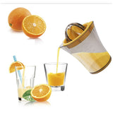 Storcator Manual Citricie Cu Recipient De 600 Ml, 15X8.5X13.5 Cm, Material Abs, Transparent - vivimall.ro