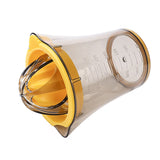 Storcator Manual Citricie Cu Recipient De 600 Ml, 15X8.5X13.5 Cm, Material Abs, Transparent - vivimall.ro