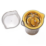 Storcator Manual Citricie Cu Recipient De 600 Ml, 15X8.5X13.5 Cm, Material Abs, Transparent - vivimall.ro