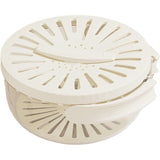 Strecurătoare, 2 În 1, Pentru Fructe Și Legume, Coș De Scurgere Și Cutie De Depozitare, 15,5 x 8,3 cm, Din PP, Cu Mâner Și Capac - vivimall.ro