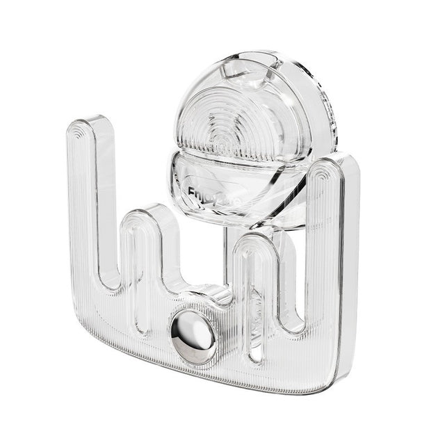 Suport pentru Incaltamintea de Casa, Vivimall, fara Perforare, Montare pe Perete, Prindere Adeziva, 11.6x11x4.8cm, Transparent - vivimall.ro