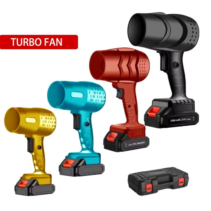 Suflanta De Aer Multifunctionala Portabila, Incarcare Auto, Pentru Gratar, Masina, Indepartare Frunze Si Praf, 1500 Mah, Viteta De Rotatie 25000 Rpm, 2 Baterii De Li Si Incarcator, Buton Lateral, Turcoaz - vivimall.ro