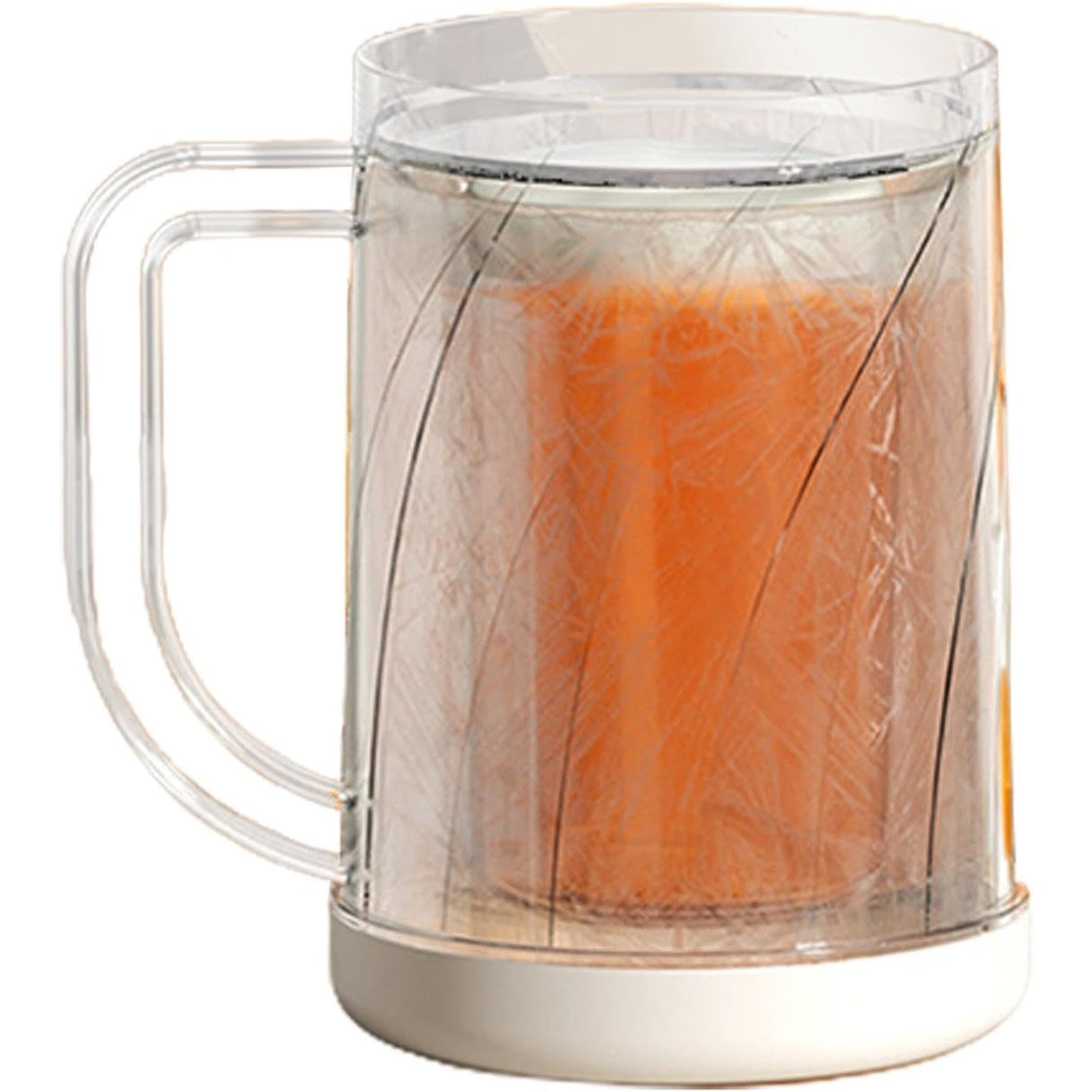 Cana Frigorifica Cu Gheata, 14.2 X 10.4 X 14.7 Cm, Plastic, 800 Ml, Transparent - vivimall.ro