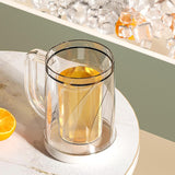 Cana Frigorifica Cu Gheata, 14.2 X 10.4 X 14.7 Cm, Plastic, 800 Ml, Transparent - vivimall.ro