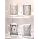 Cana Frigorifica Cu Gheata, 14.2 X 10.4 X 14.7 Cm, Plastic, 800 Ml, Transparent - vivimall.ro